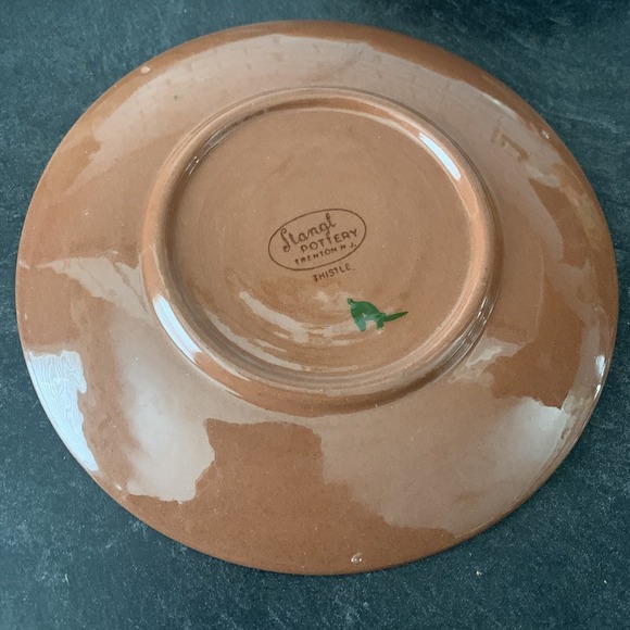 Stangl Pottery "Thistle" Design‎ Teacups and Saucers Lot 7 - Picture 3 of 6